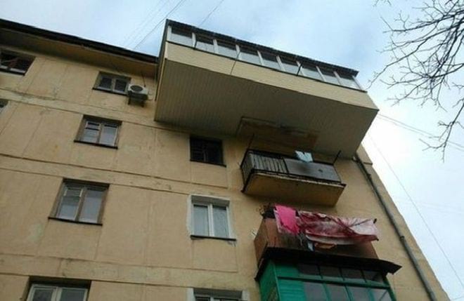 Обнаглевшие соседи, которые расширили балкон Обнаглевшие соседи, которые расширили балкон