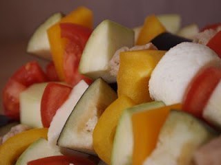 Шашлычки овощные