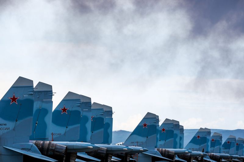 Фоторепортаж о Су-30СМ