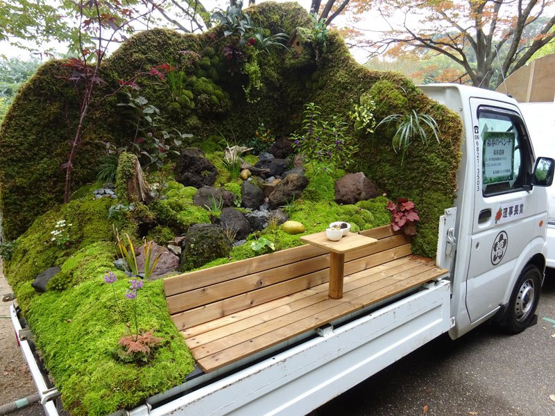 Это могли придумать только в Японии — крутые мобильные мини-сады