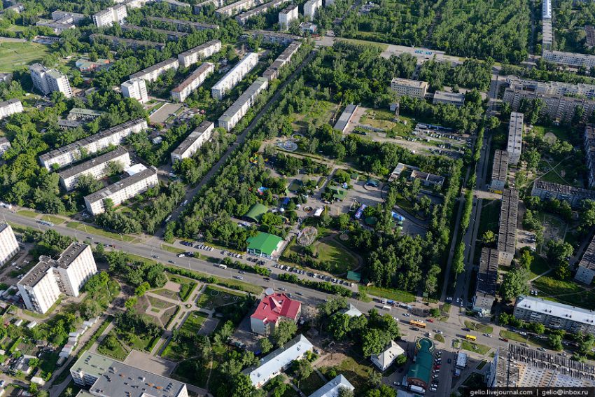 Барнаул, высота, вертолет, достопримечательности