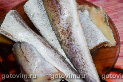 Фотографии рецепта Минтай с овощами, 01 Минтай с овощами, Шаг 01