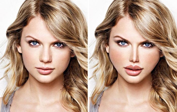 5. Тейлор Свифт (Taylor Swift) 5. Тейлор Свифт (Taylor Swift) лицо, пластика, фотошоп