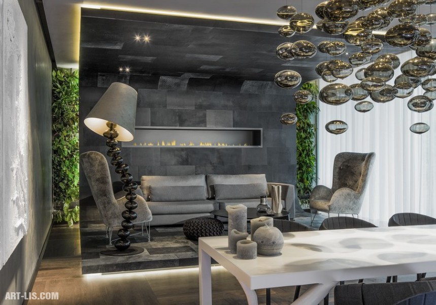 Роскошный дизайн гостиной — функциональность и эстетика