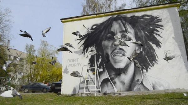 Стрит-арт команда HoodGraffTeam Стрит-арт команда HoodGraffTeam граффити, исскуство
