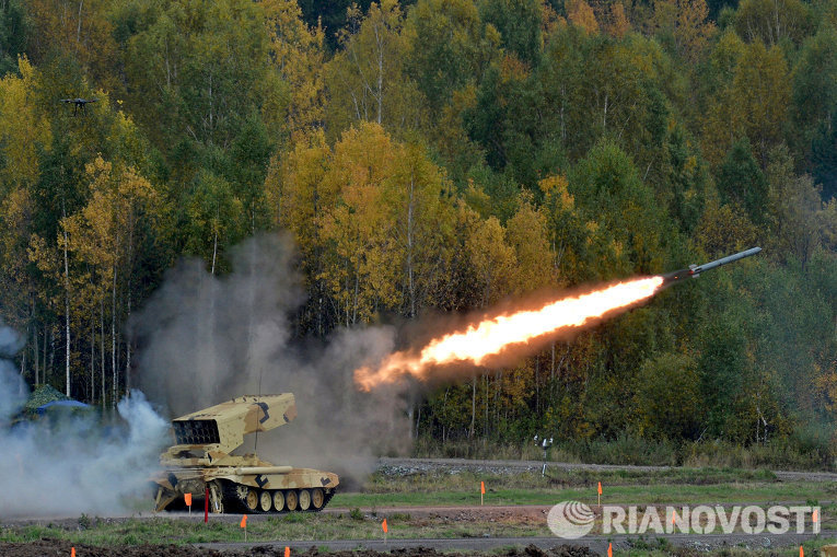 Военная техника России на выставке в Нижнем Тагиле