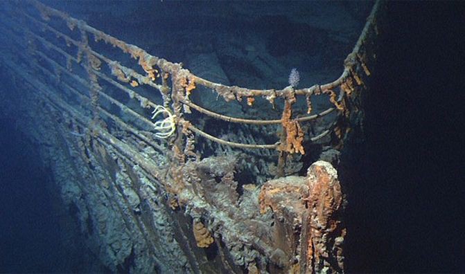 22. Останки «Титаника» были обнаружены только через 73 года после катастрофы. интересно, кораблекрушение, титаник