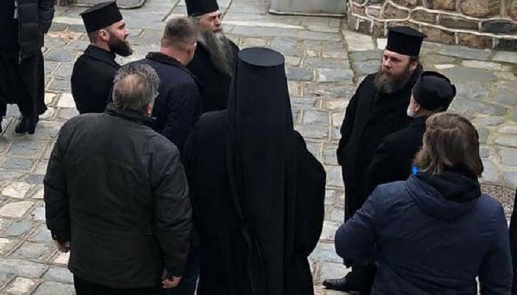 Делегацию ПЦУ не пустили в Пантелеимонов монастырь на Афоне Делегацию ПЦУ не пустили в Пантелеимонов монастырь на Афоне