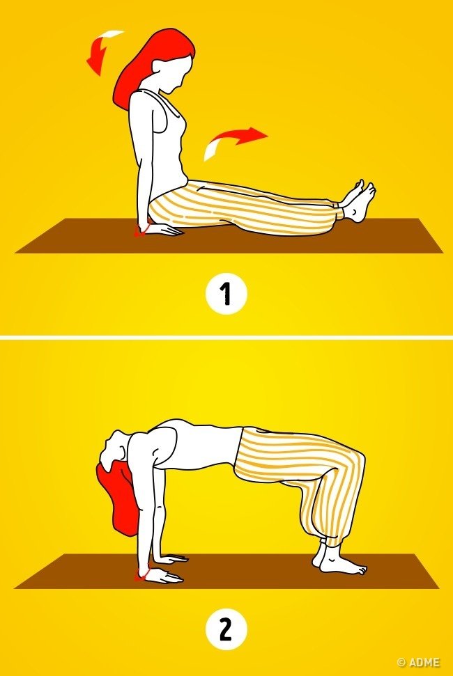 5 упражнений из Тибета, которые проработают Ваши мышцы за короткое время