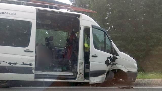Один человек погиб в ДТП с микроавтобусом на трассе в Ярославской области