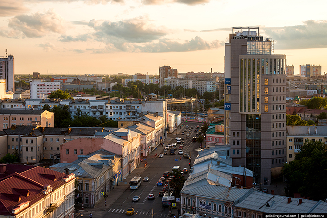 Нижний Новгород с высоты