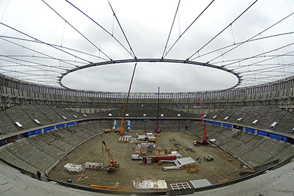 Строительство стадиона футбольного клуба «Краснодар»
