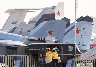 МАКС 2015 – розовый туман