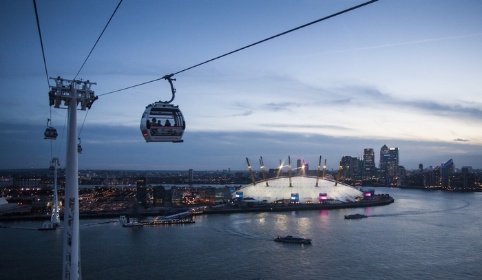 Лондонская подвесная дорога Emirates Air Line.