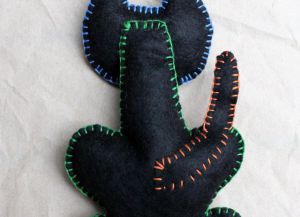 кот из фетра 9
