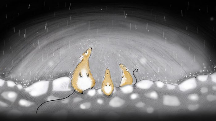 Мелкий дождик животные, иллюстрации, крысы