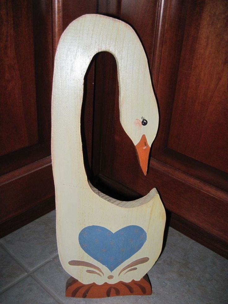 Country Long Neck Goose Duck Wall Hang or Shelf Sitter.....Very Cute #Country
