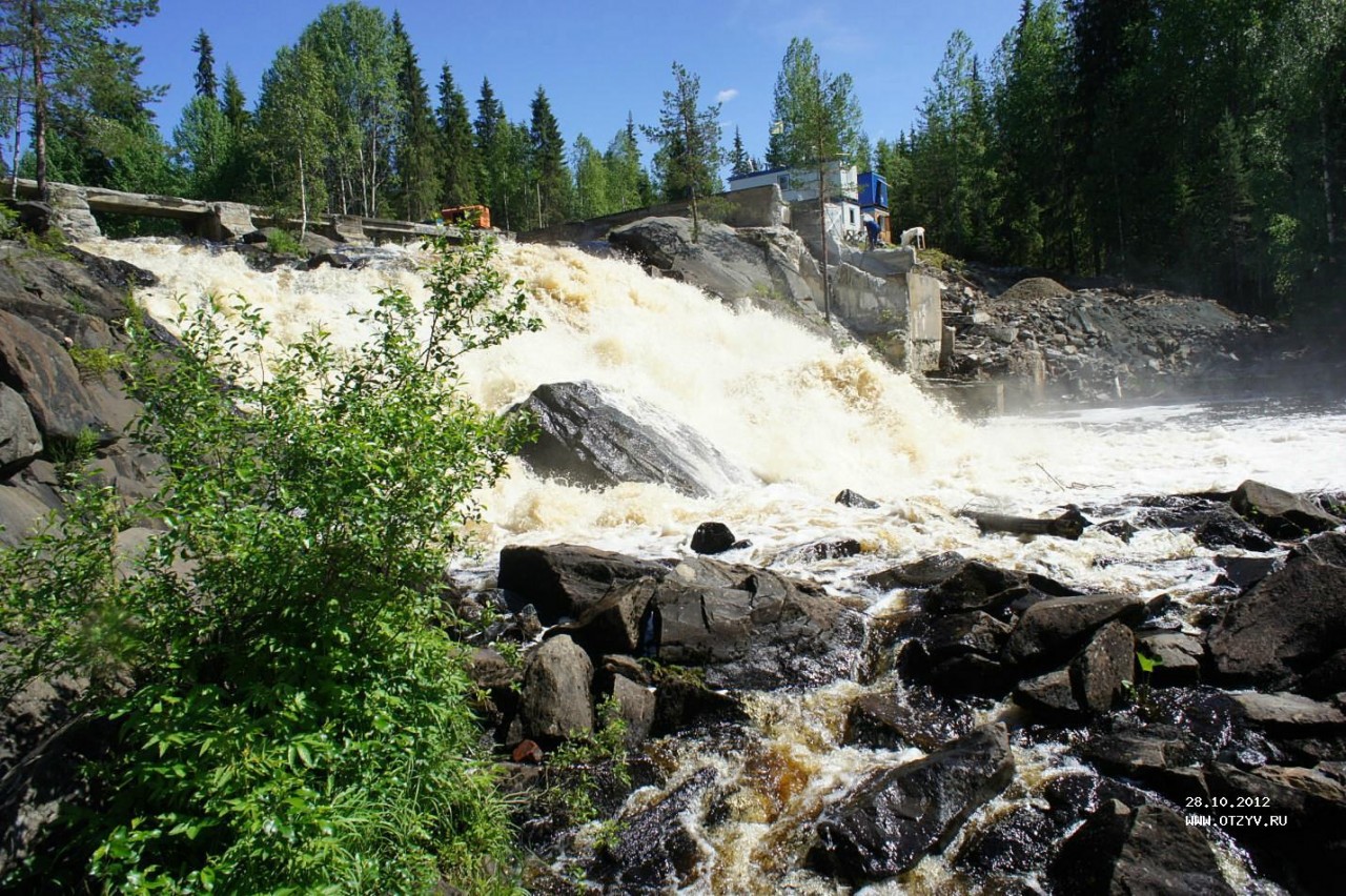 Водопад Койриноя Карелия