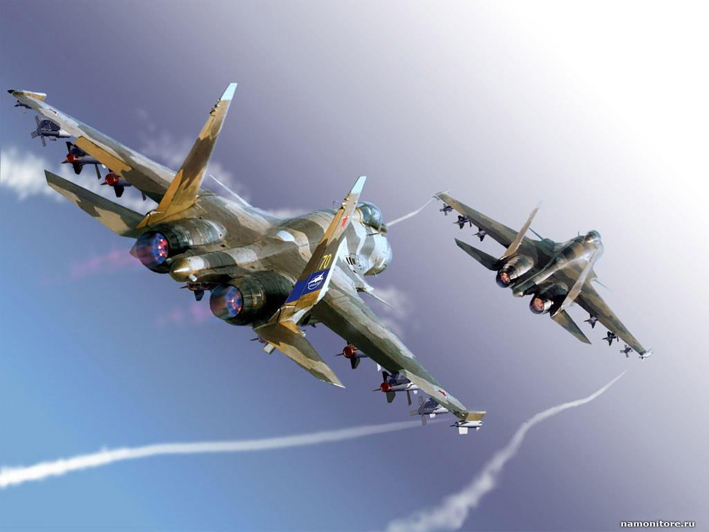 А могли бы и расстрелять: Истребители Су-27 перехватили два самолёта-нарушителя в ходе проверки боеготовности