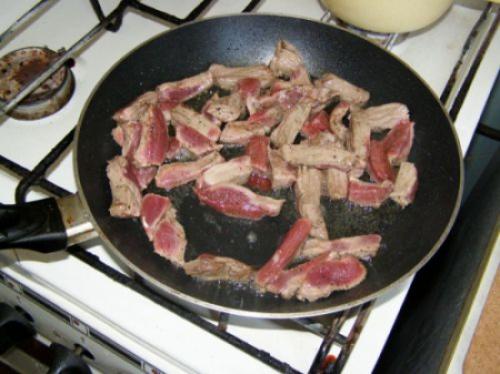 Салат с говядиной и овощами_873