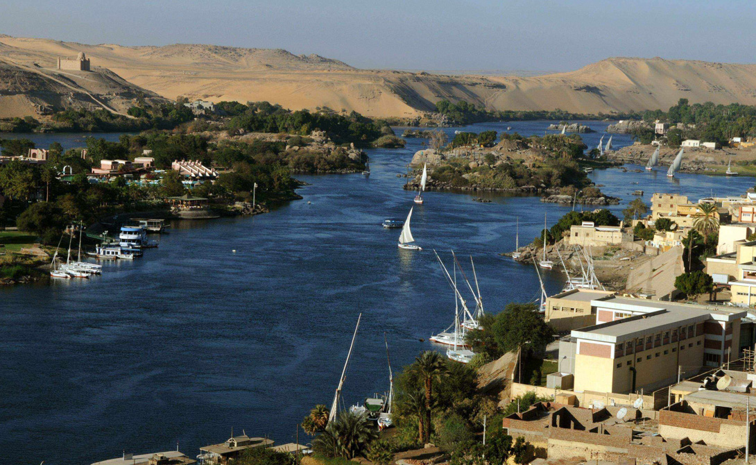 Река Нил Африка 6 695 километров