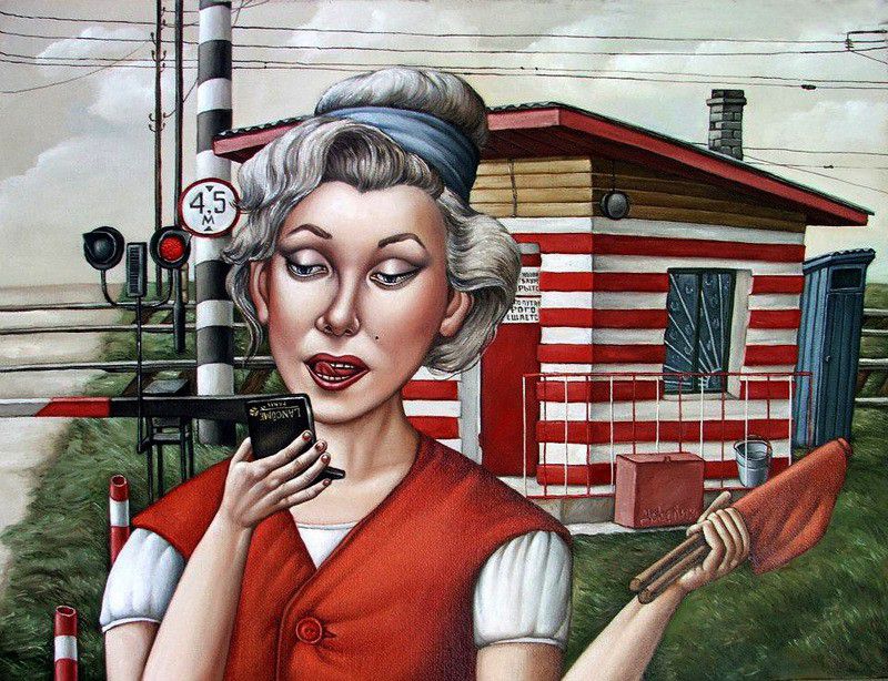 художница, картинки