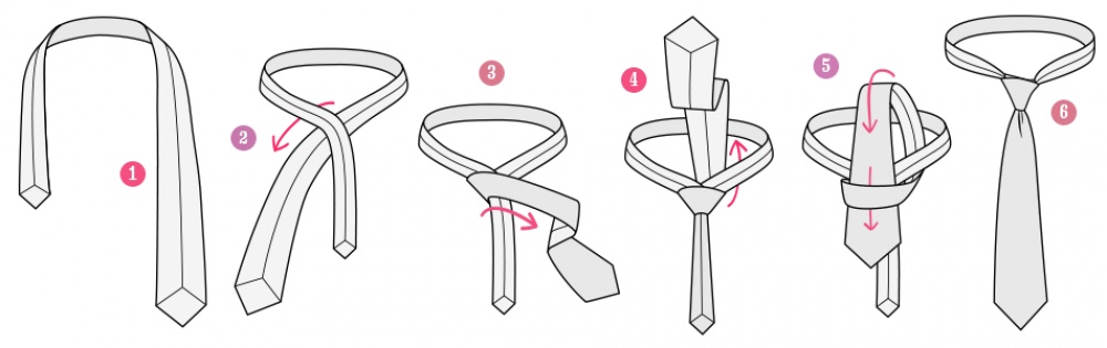 7 способов красиво завязать галстук