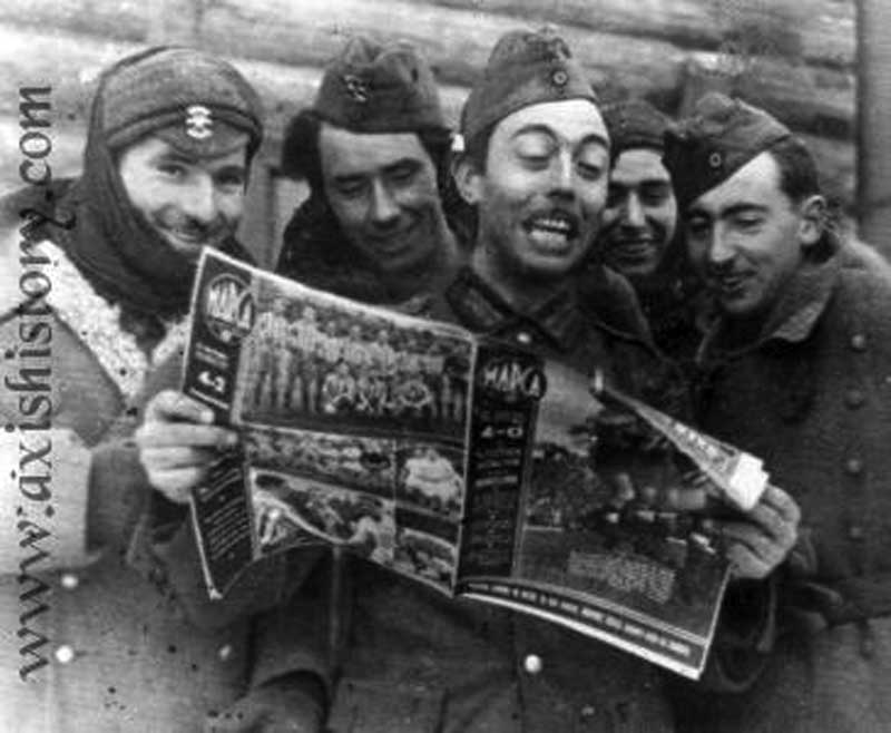 Испанцы на Восточном фронте в годы ВОВ Испанцы на Восточном фронте в годы ВОВ