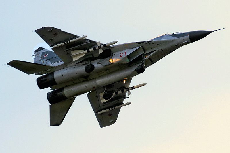 Боевое применение МиГ-29СМТ