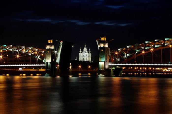 Санкт-Петербург  красота, ночь, памятники, питер, улицы, фото
