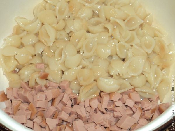 Макароны с колбасой. Новый взгляд на старый рецепт Макароны с колбасой. Новый взгляд на старый рецепт
