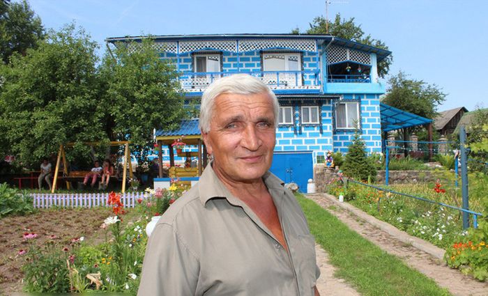 пенсионер, аквапарк, сделай сам, добро