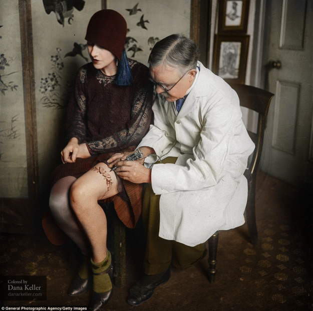 «Король татуировки» — так прозвали британского татуировщика Джорджа Бачетта, среди клиентов которого были даже настоящие монархи Увидеть, исторические, фото