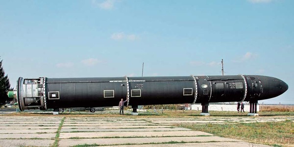 На Украине ждут, когда баллистическая ракета «Сатана» нанесёт по России ядерный удар На Украине ждут, когда баллистическая ракета «Сатана» нанесёт по России ядерный удар