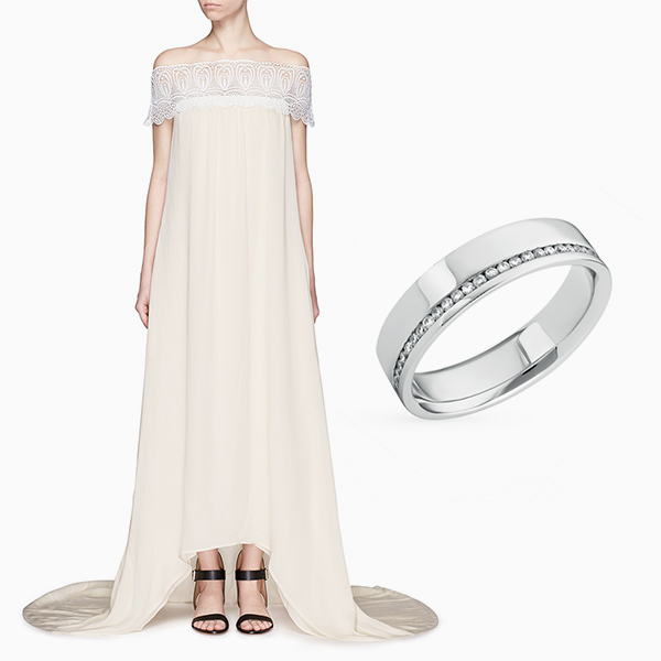 003 small12 Обручальное кольцо и свадебное платье – 6 стильных сочетаний