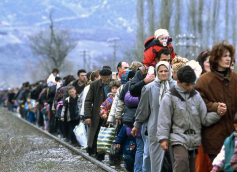 Беженцы из Сирии хлынули в Европу