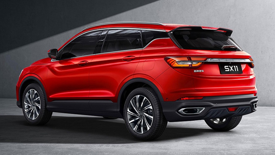 Кроссовер Geely SX11 появится в России в 2019 году