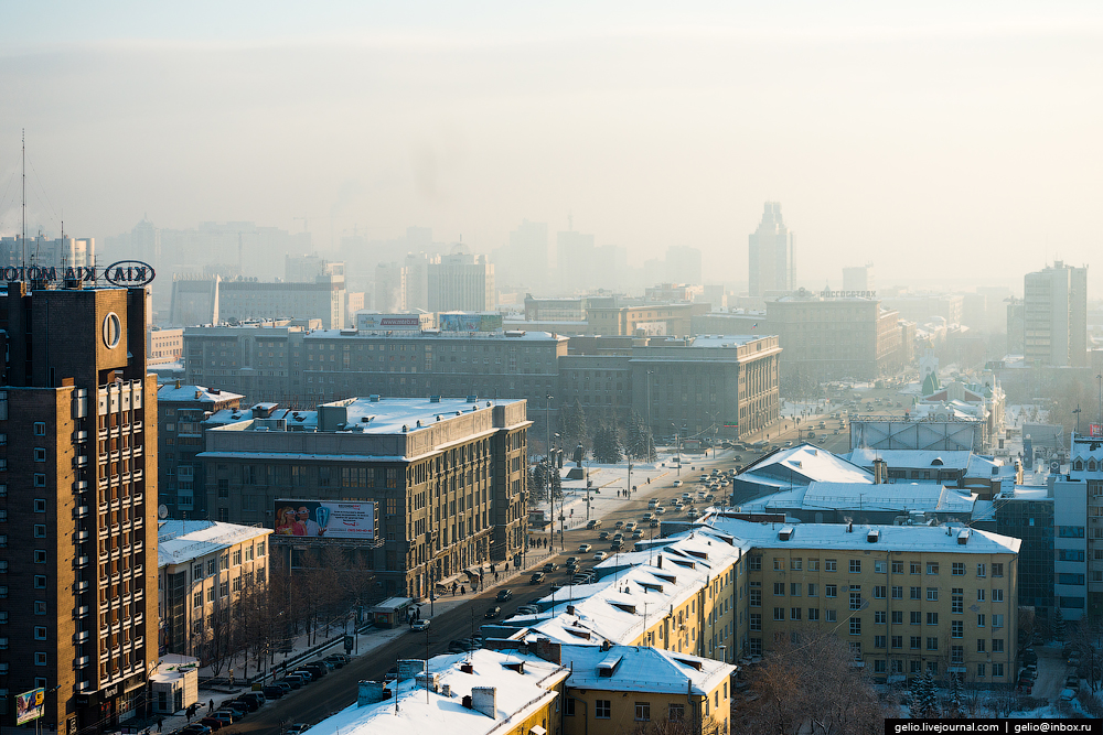 Фото Новосибирска. Зима 2016