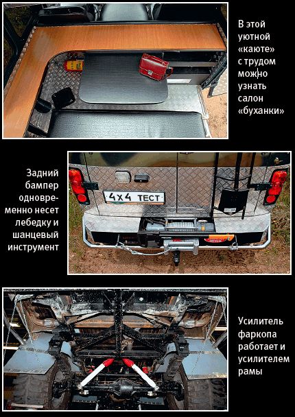 Заряженный УАЗ-3909 повышенной комфортности (16 фото)