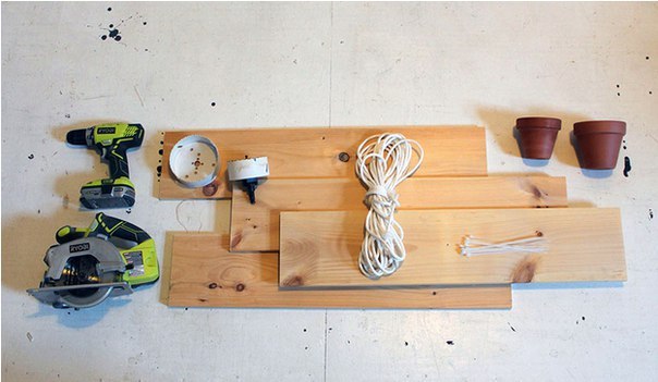 Как сделать вертикальную полку для цветов