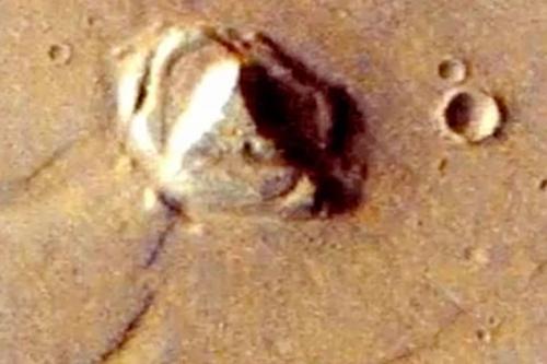 Огромная марсианская пирамида, обнаруженная Андраде