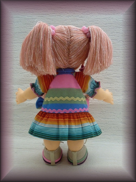 Моника. Текстильная кукла