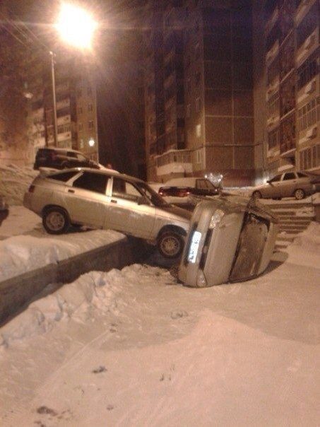 Подборка курьезных аварий