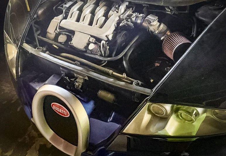 Американец превратил старую развалюху в точную копию Bugatti Veyron