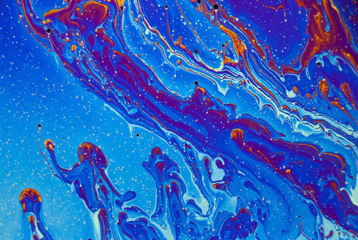 13. Пейзаж под дождем (мыльные пузыри) Линден Гледхилл, микроскоп, фото