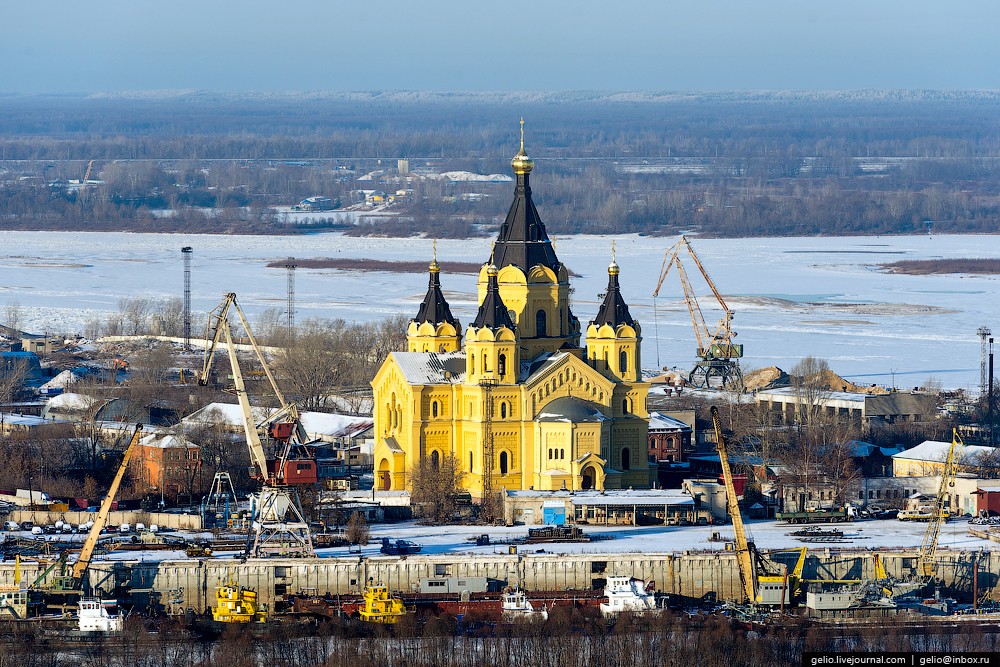 Сказочный зимний Нижний Новгород