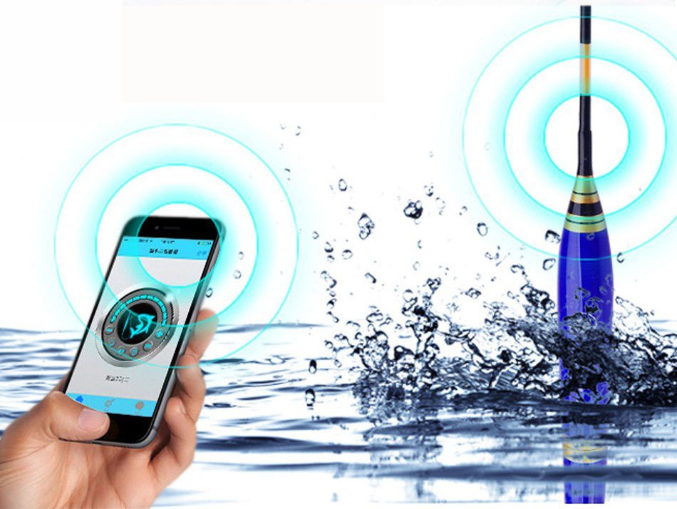16. Bluetooth поплавок, который сообщает через смартфон когда клюёт рыба. aliexpress, магазины, юмор