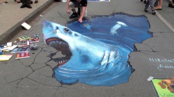 3D Street Art Николая Арндта