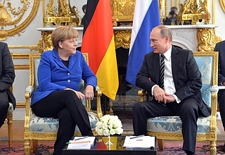 Встреча с Канцлером Германии Ангелой Меркель