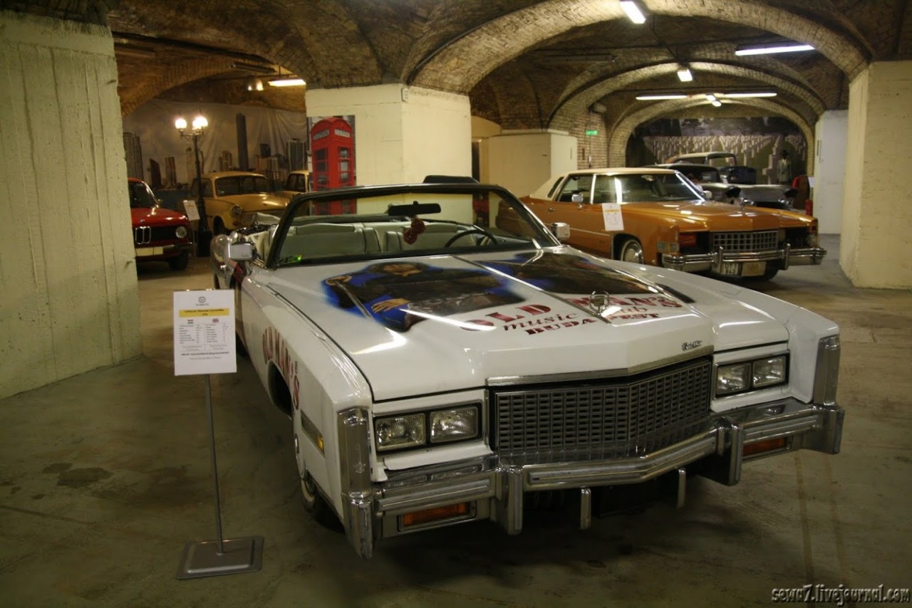 1974 Cadillac Eldorado кабриолет автомузей, будапешт, венгрия, музей, олдтаймер, ретро автомобили